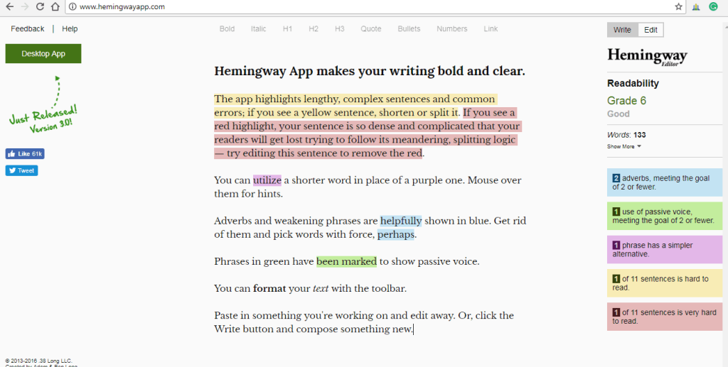content writing tools