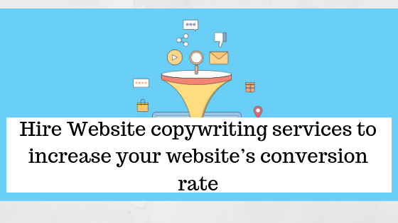 professional website copywriting services