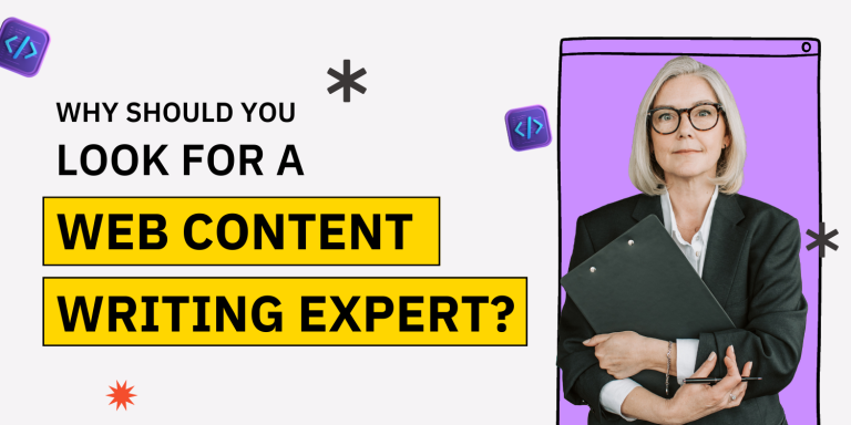 website content writing expert